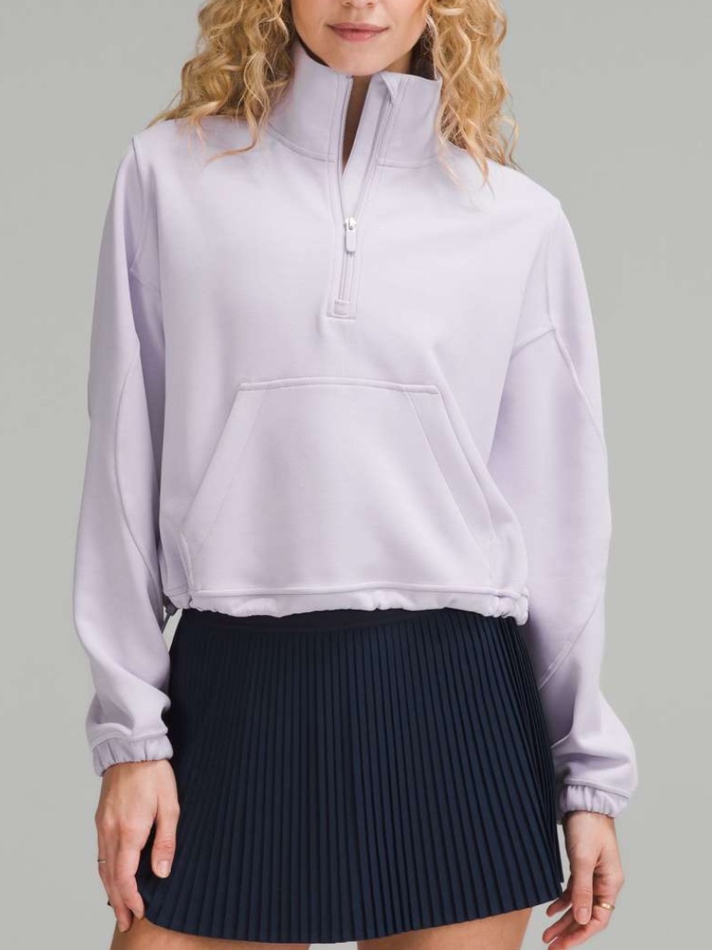 Lululemon Brushed Softstreme Half Zip